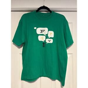 CLEARANCE [Y2K] Green The Fray Band Tee - Size M